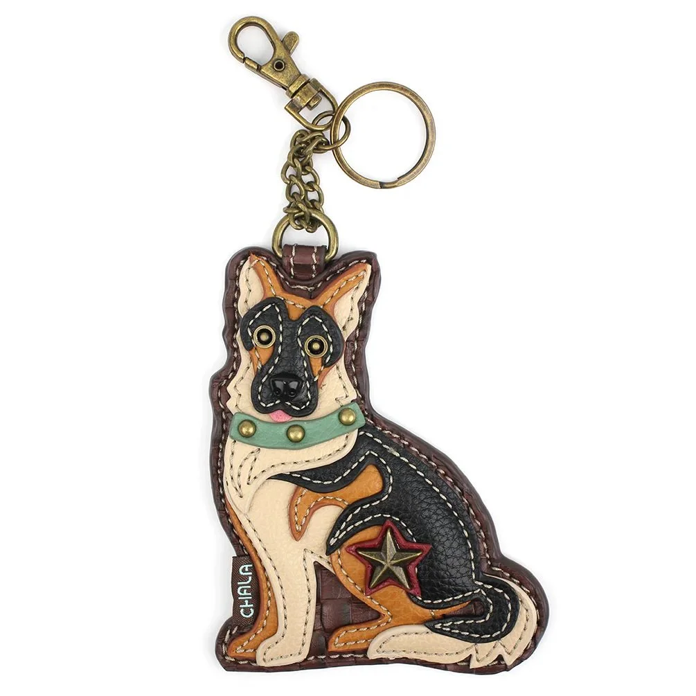German Shepherd Gen II Key Fob and Coin Purse — Paris In A Cup Tea